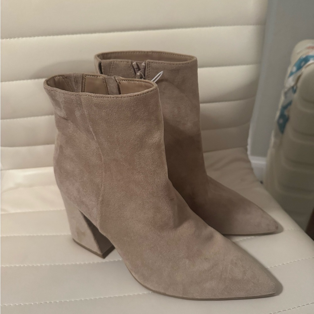 Target Tan Suede Ankle Boots